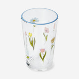 Bloemig drinkglas - 220 ml