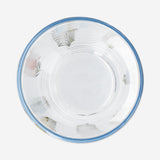 Bloemig drinkglas - 220 ml