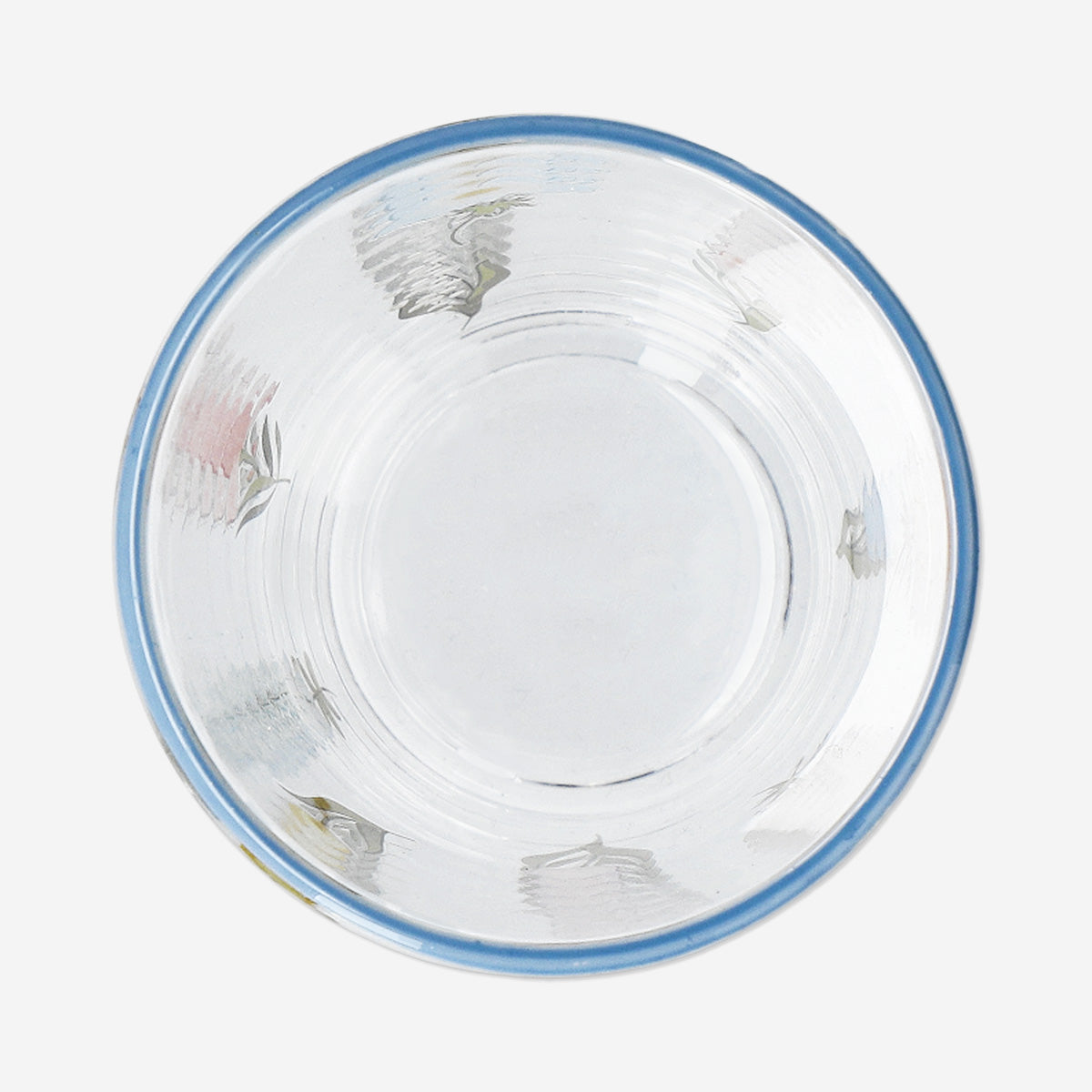 Bloemig drinkglas - 220 ml