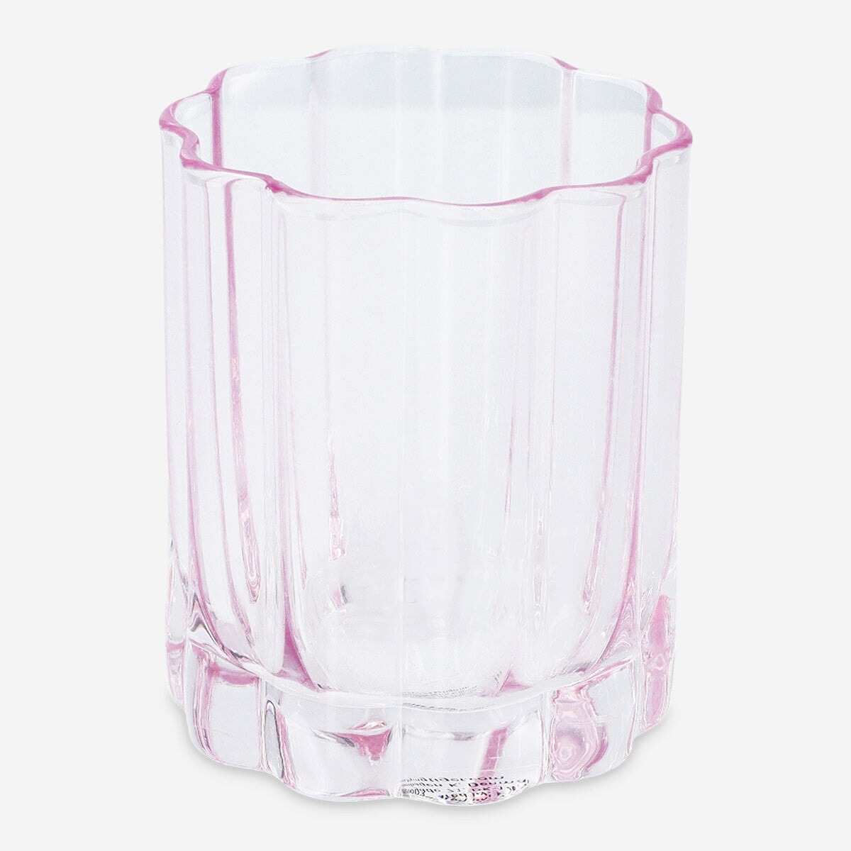 Flower shaped drinking glass Kitchen Flying Tiger Copenhagen 