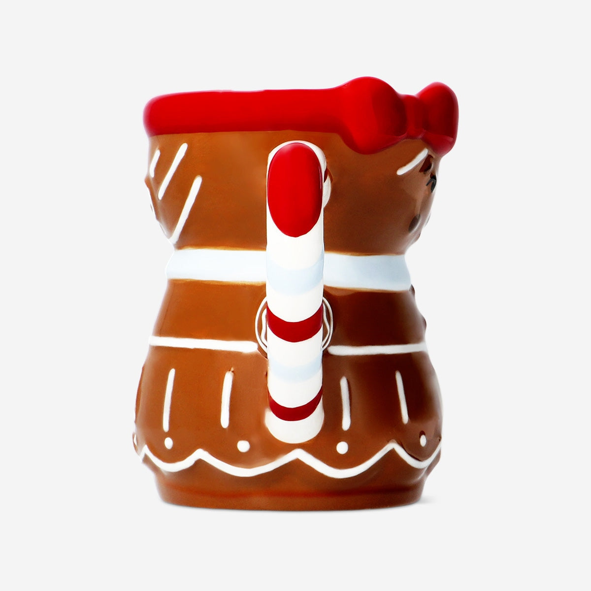 Gingerbread girl mug from Flying Tiger Copenhagen, 340 ml kitchen ceramic mug with festive gingerbread girl design.