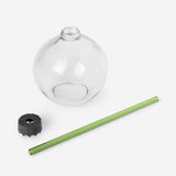 Clear glass from Flying Tiger Copenhagen, suitable for kitchen use, shown with a simple, modern design and transparent appearance.