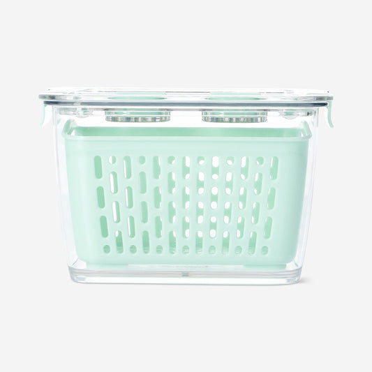 Green food storage for fridge - 9 cm