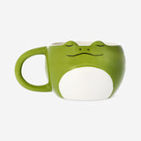 Green frog mug - 350 ml