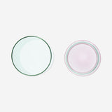 Green glass storage jar - 900 ml