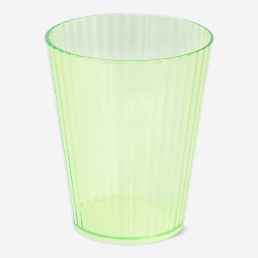 Vihreä muovinen juomalasi - 330 ml