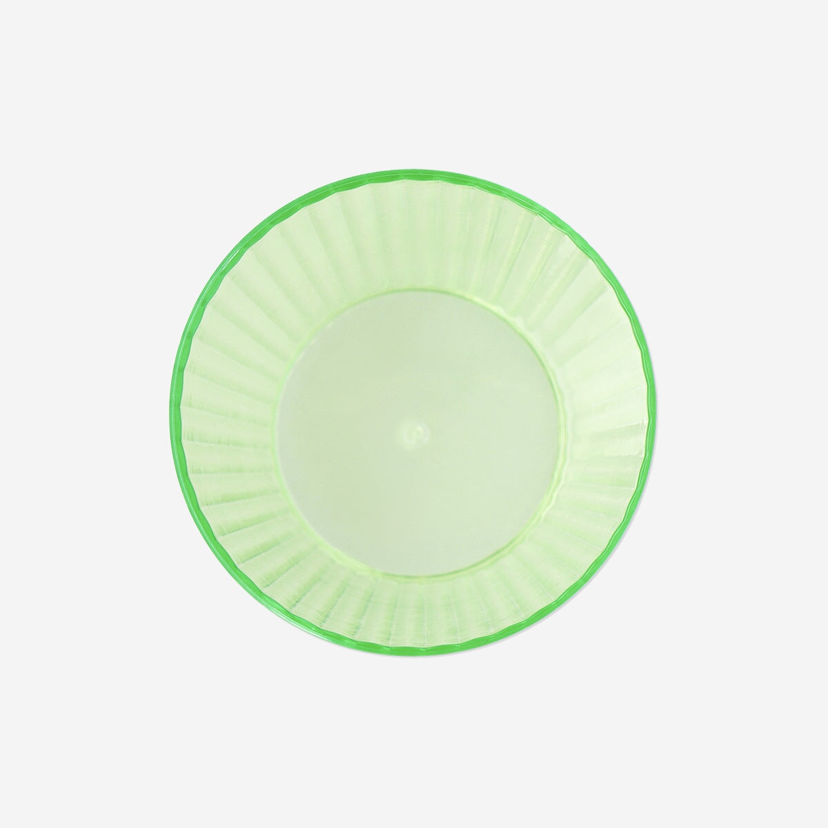 Green plastic drinking glass Kitchen Flying Tiger Copenhagen 