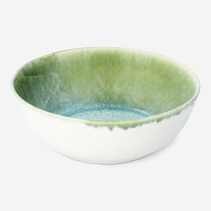 Medium green stoneware bowl from Flying Tiger Copenhagen, ideal for kitchen use and food presentation.