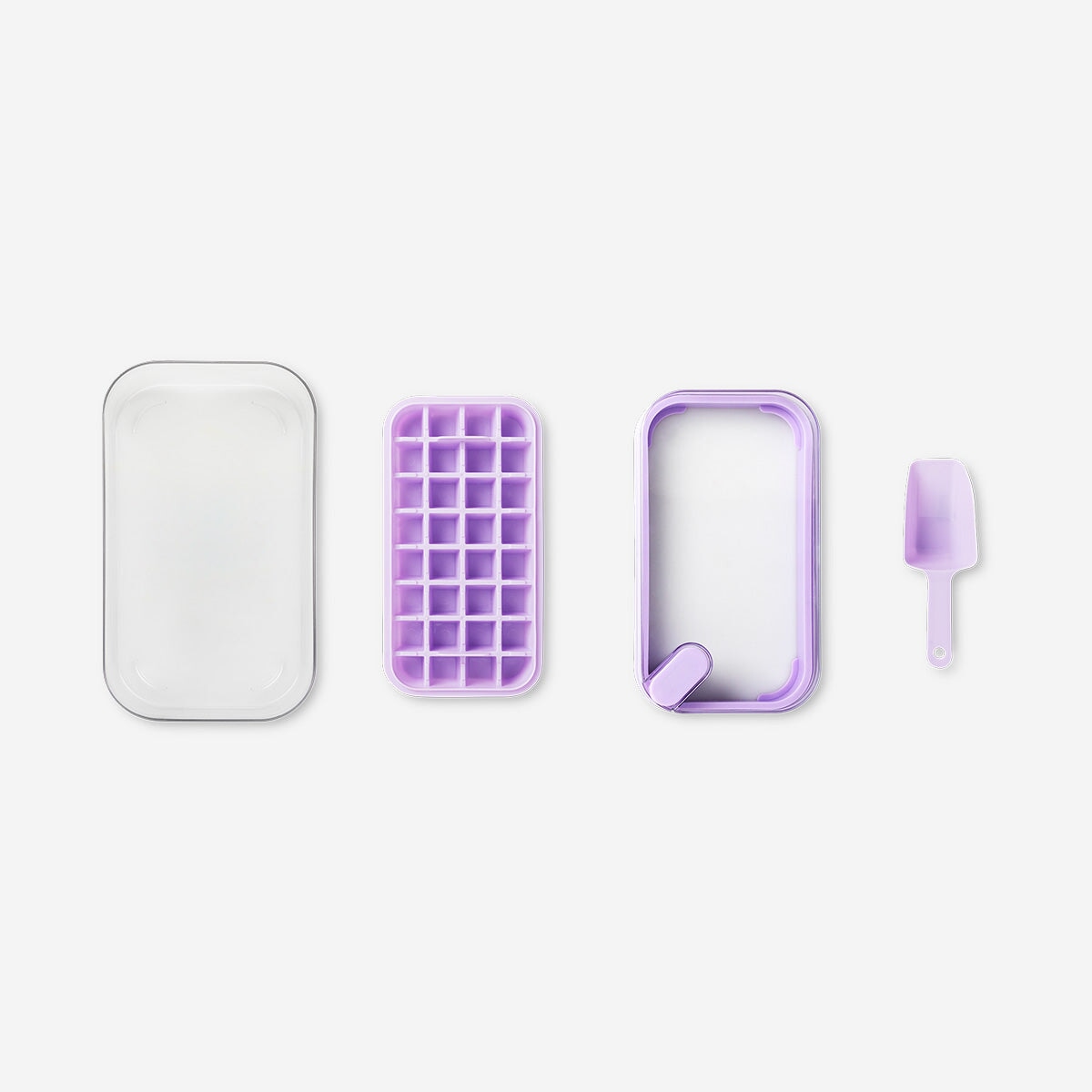Ice Cube Tray with Storage Box – Convenient Kitchen Bar Accessory