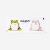 Kissing frogs salt and pepper set - 2 pcs