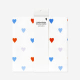 Kitchen cloths with hearts - 4 pcs