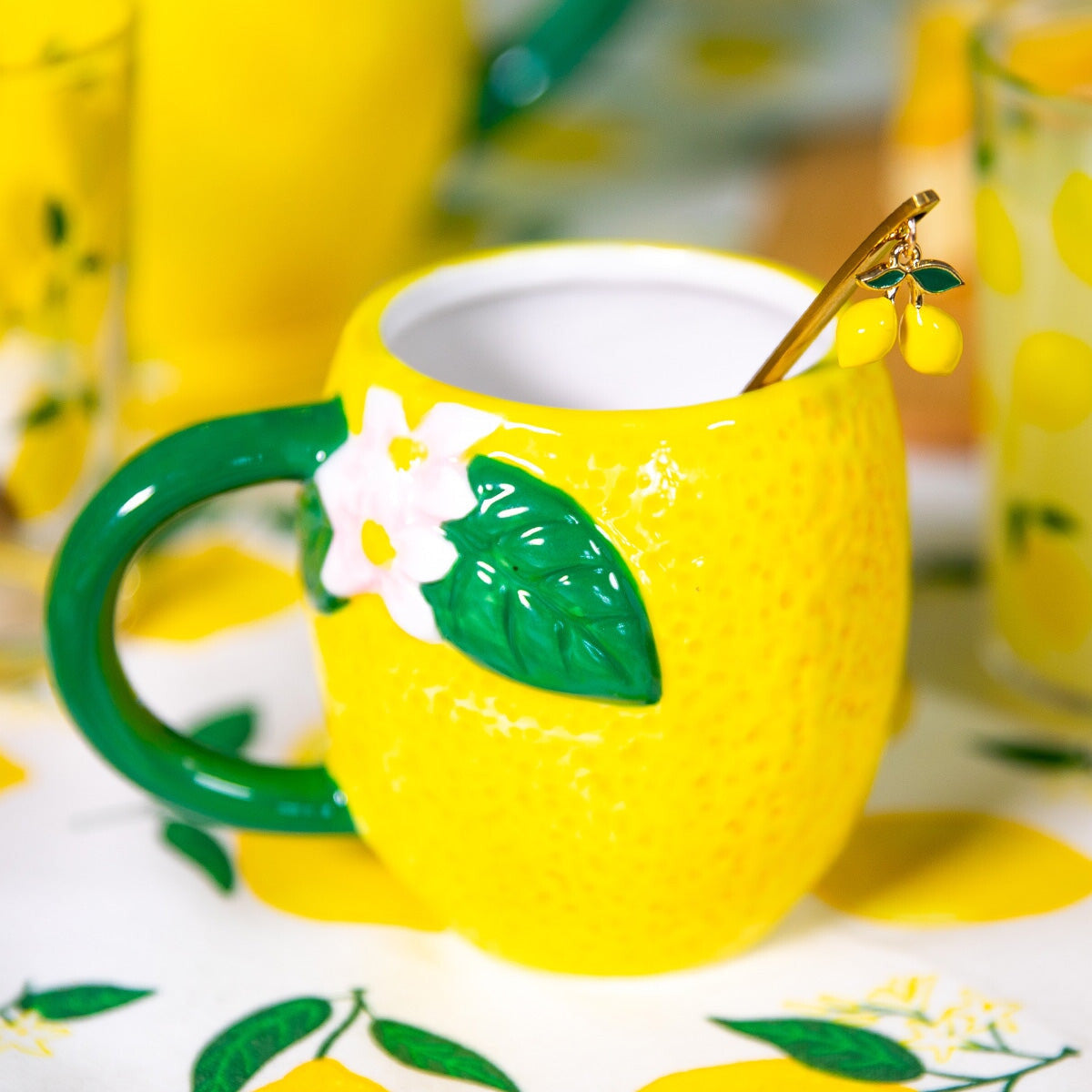 Lemon mug. 240 ml Kitchen Flying Tiger Copenhagen 