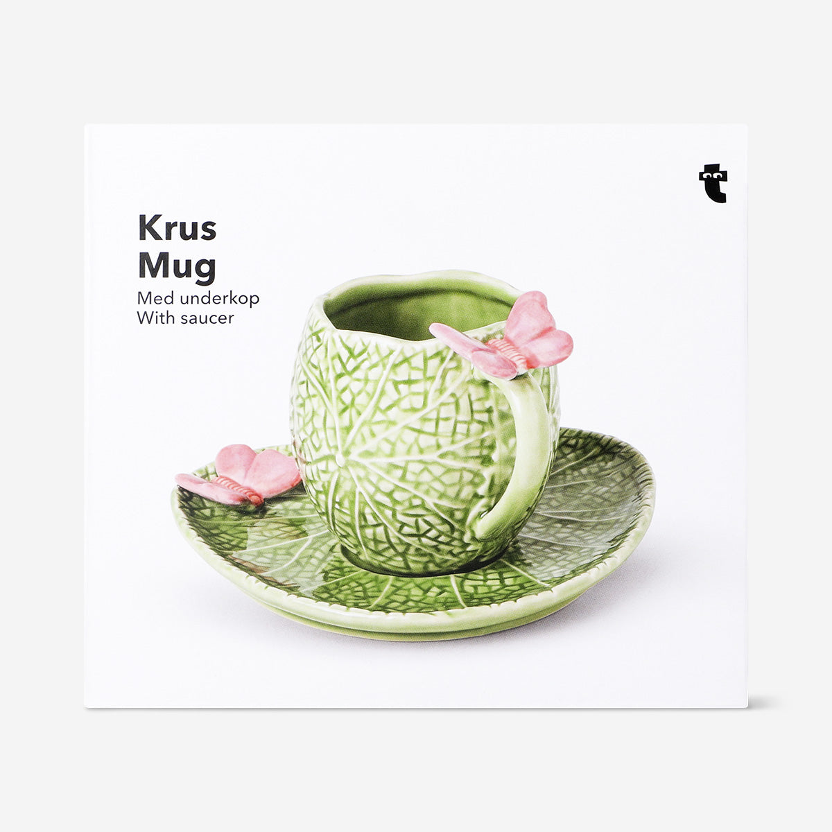 Leliepad mok met schotel - 250 ml