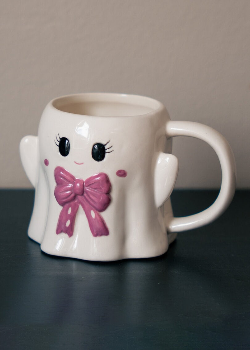 Mug with cute ghost - 310 ml kitchen Flying Tiger Copenhagen 