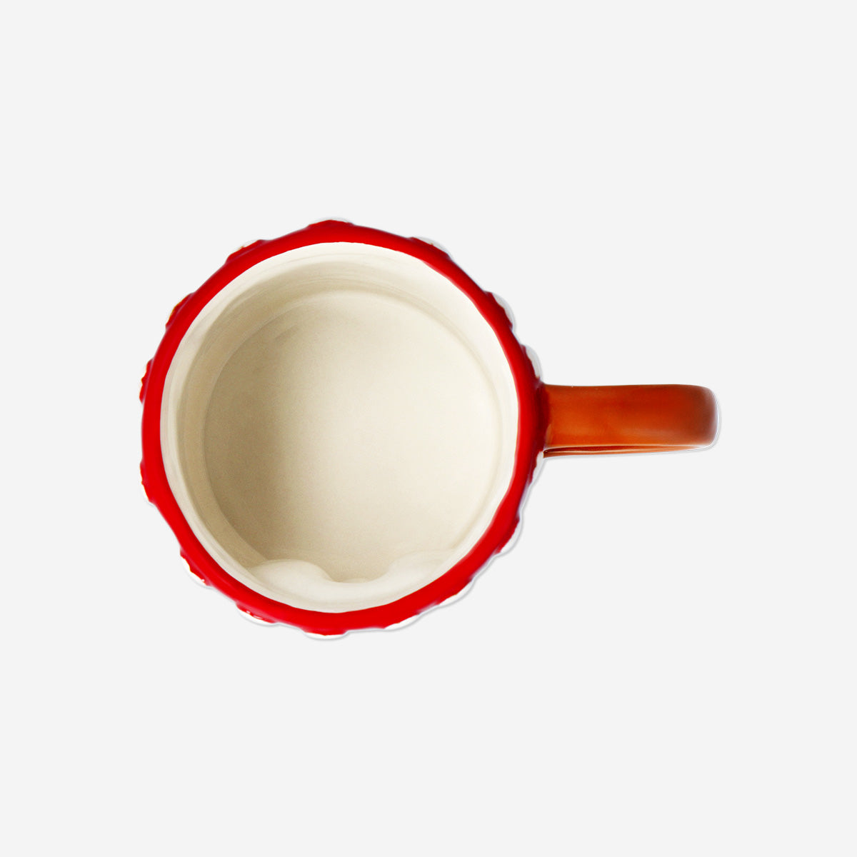 Flying Tiger Copenhagen 350 ml kitchen mug with a 3D gingerbread man design and festive holiday theme.