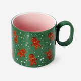 Mug with gingerbread men print - 300 ml Kitchen Flying Tiger Copenhagen 