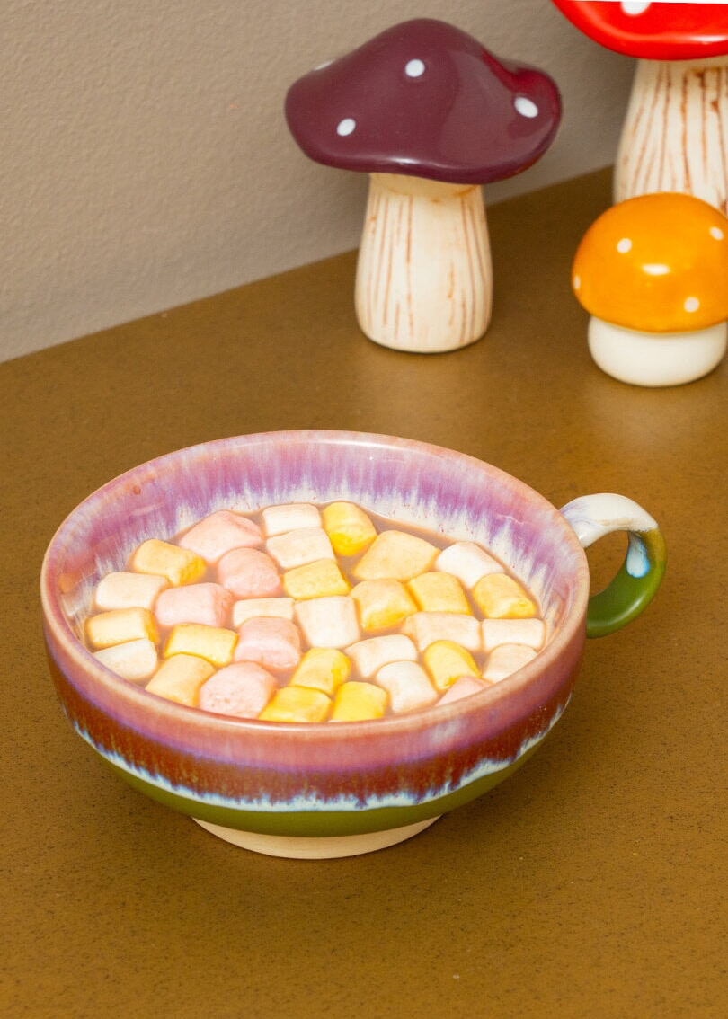 Mug with running glaze - 200 ml kitchen Flying Tiger Copenhagen 