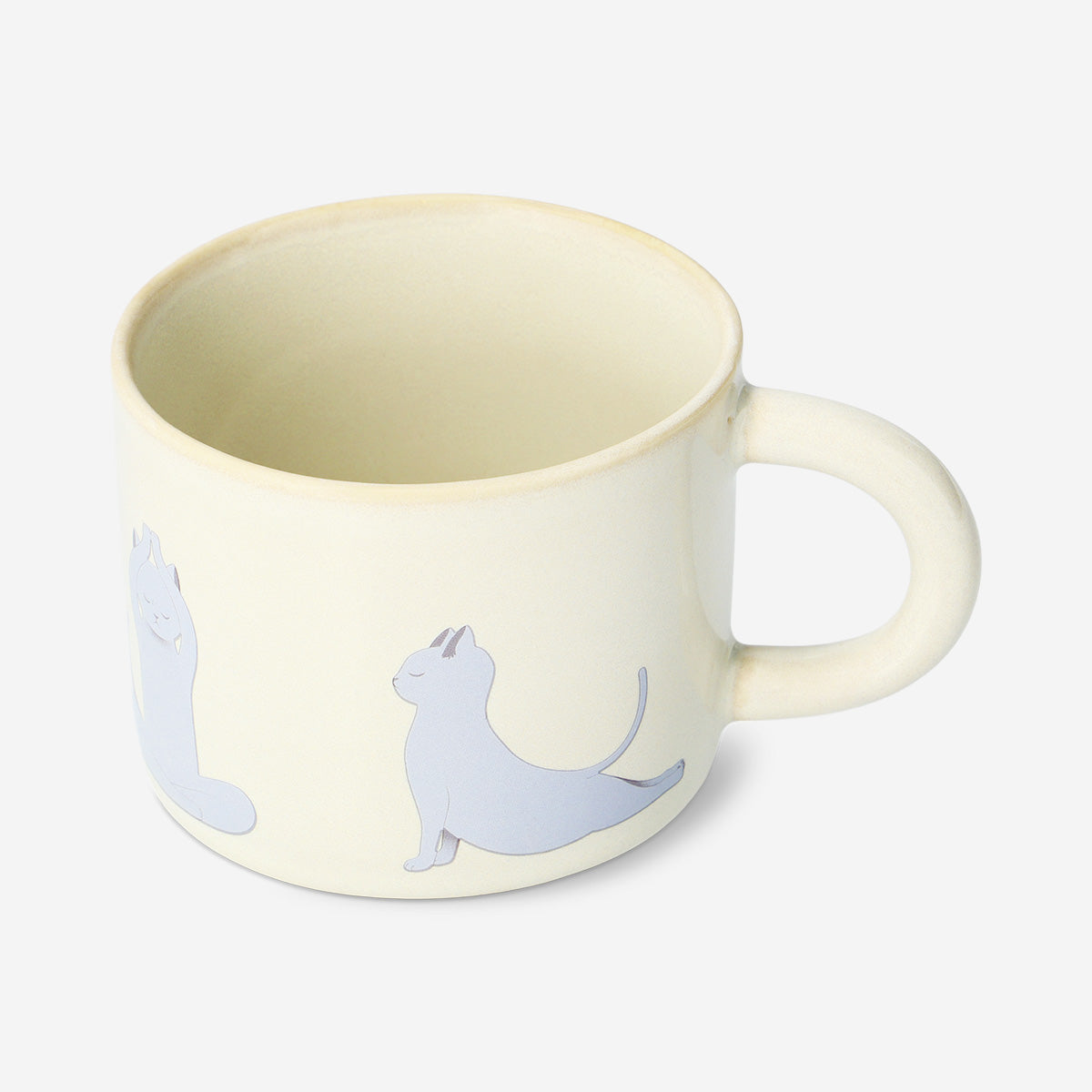 Kubek z kotami do jogi - 390 ml