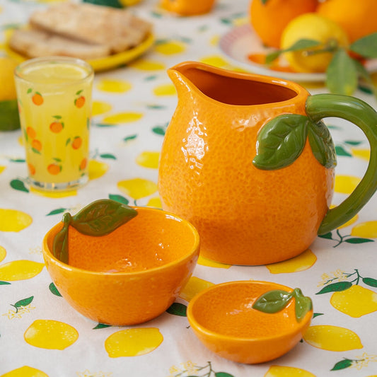 Cuenco naranja - 10 cm