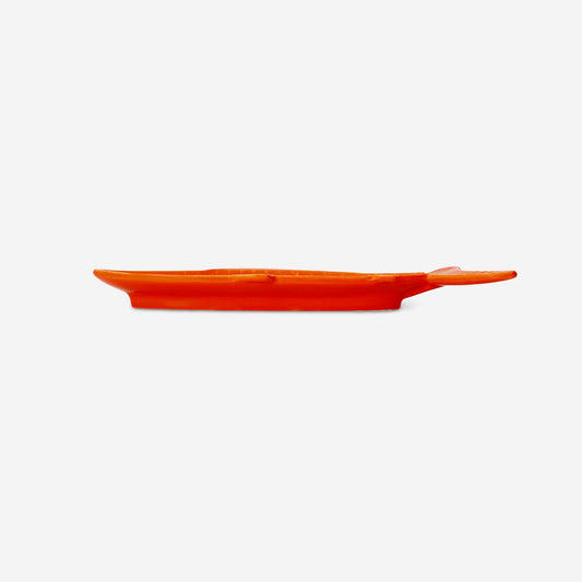 Orange fisk serveringstallrik - 26 cm