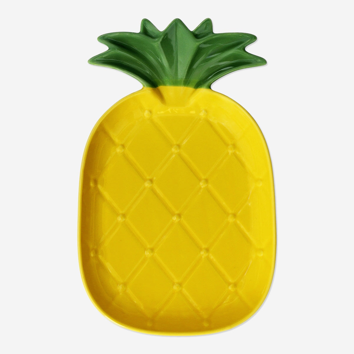 Pineapple shaped serving plate Kitchen Flying Tiger Copenhagen 