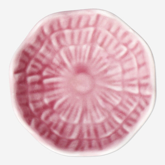 Ciotola con fiori rosa - Piccola