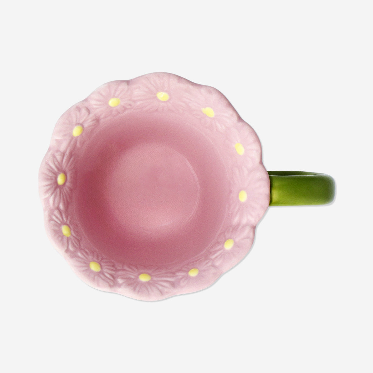 Roze bloemen mok - 115 ml