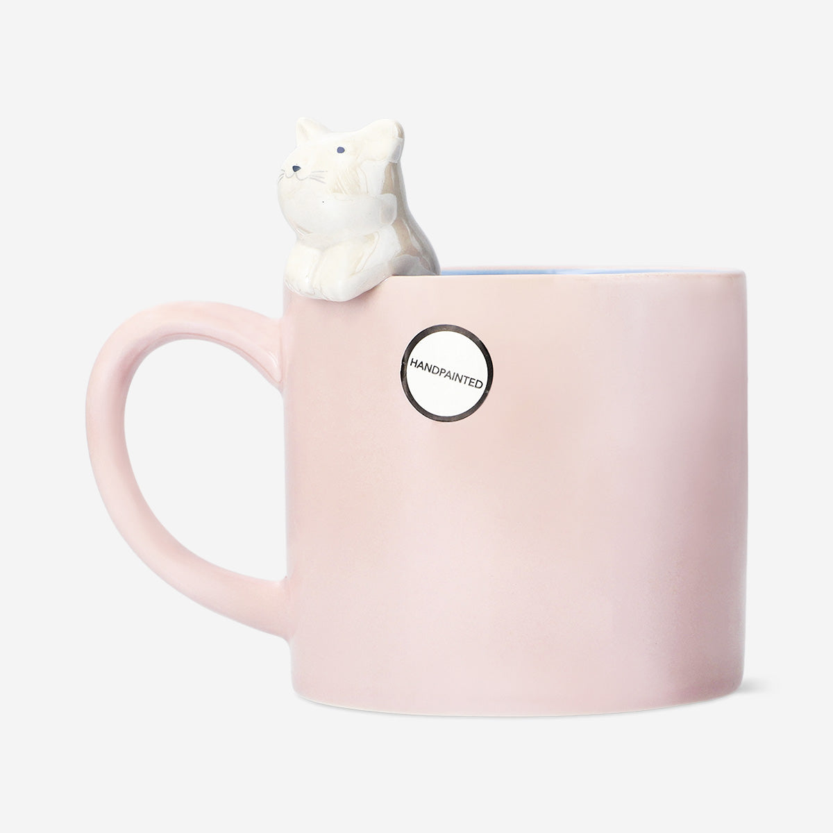 Pink mug with 3D cat - 465 ml – Flying Tiger Copenhagen