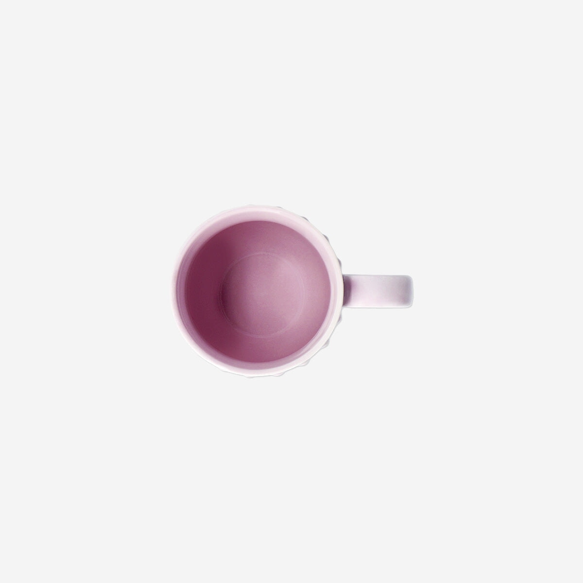 Purple mug with bubble edge - 390 ml Kitchen Flying Tiger Copenhagen 