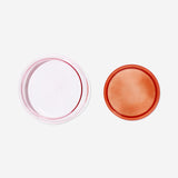 Pink mushroom storage jar - 17 cm