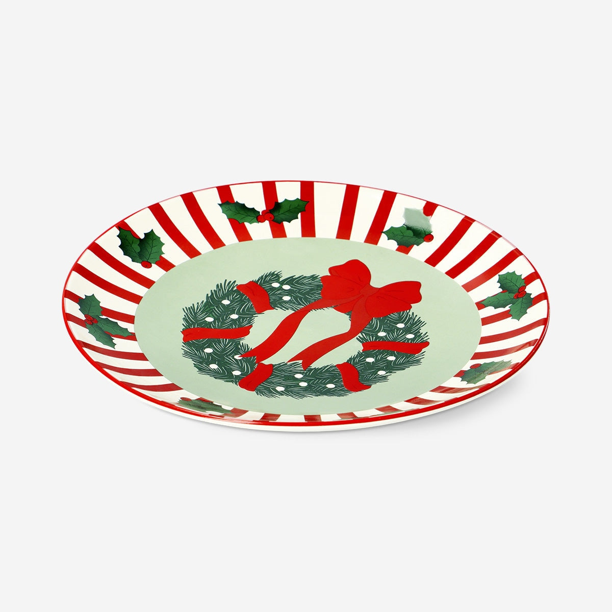 Christmas Plate 20 cm – Festive Ceramic Tableware for Holidays Christmas Plate 20 cm – Festive Ceramic Tableware for Holidays