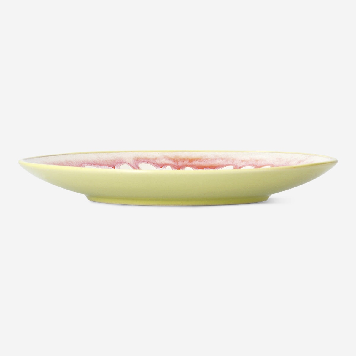 Plate with dripping glaze Kitchen Flying Tiger Copenhagen 