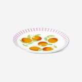 Plate with oranges and stripes - Large Kitchen Flying Tiger Copenhagen 