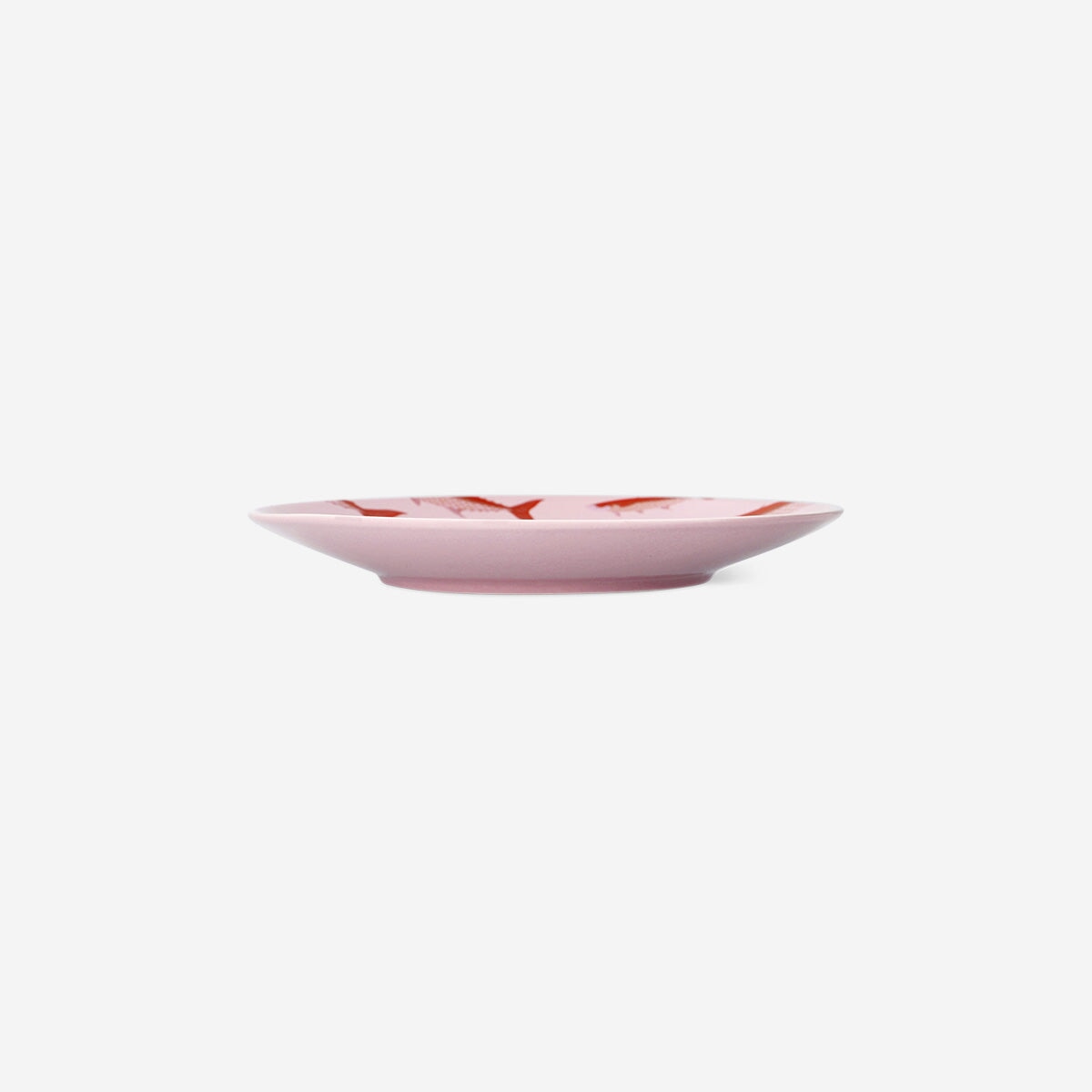 Plate with pink fish print - 16 cm Kitchen Flying Tiger Copenhagen 