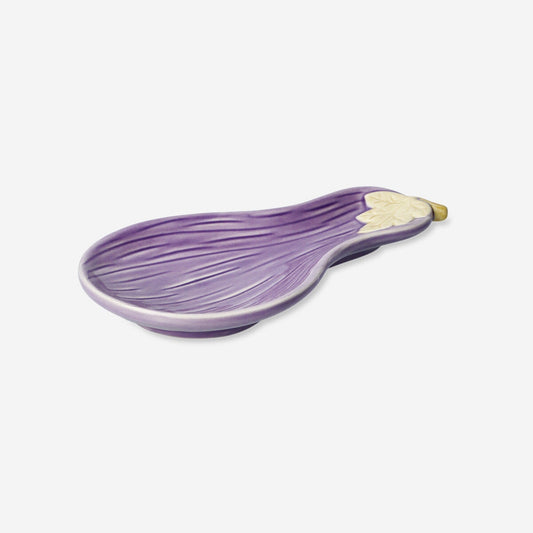 Piatto da portata in zucca viola - 20 cm