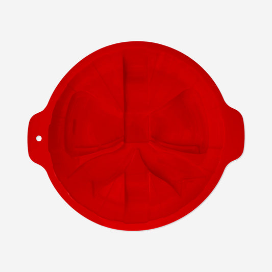 Punainen rusetti leivontamuotti