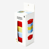 Set of square snack boxes - 5 pcs Kitchen Flying Tiger Copenhagen 