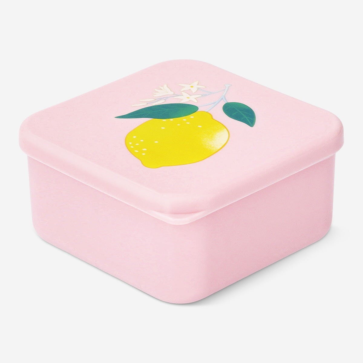 Small Flying Tiger Copenhagen kitchen snack box with a clear lid, perfect for storing snacks and small kitchen essentials.