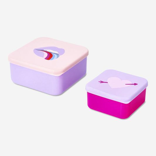 Pudełka na przekąski. 2 szt.