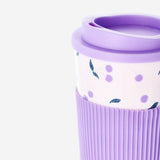 Flying Tiger Copenhagen 450 ml travel mug for kitchen use, featuring a sleek design and spill-proof lid.