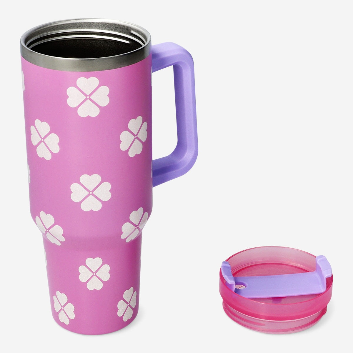 Tumbler with clover print - 1.2 L Kitchen Flying Tiger Copenhagen 