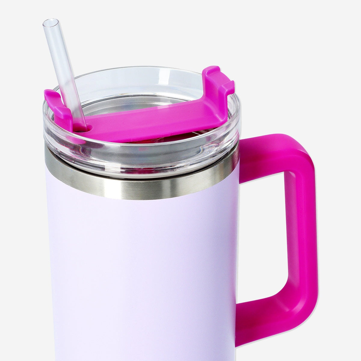Tumbler with lid and straw. 1.2 L Kitchen Flying Tiger Copenhagen 