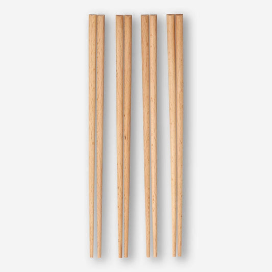 Wooden Chopsticks - 4 pairs