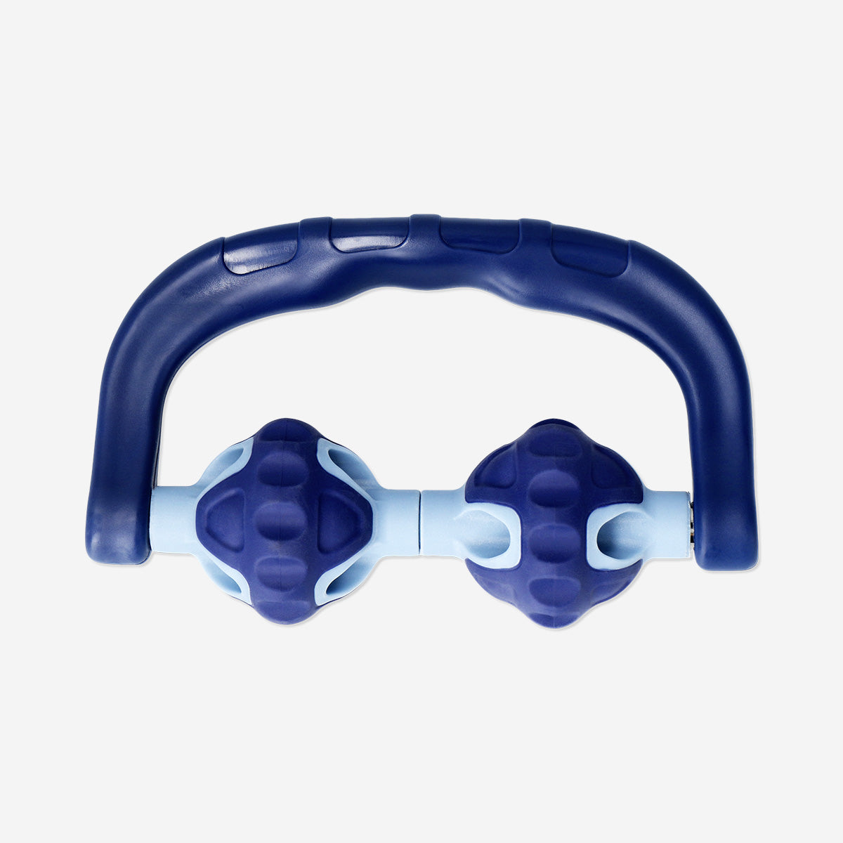 Blue massage roller for arms and legs