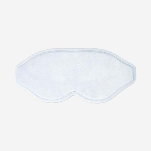 Blue sleeping mask for adults with foam