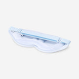 Blue sleeping mask for adults with foam
