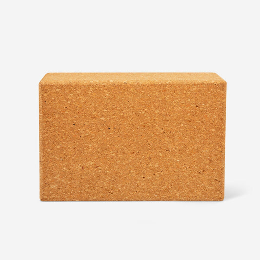 Cork yoga block