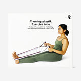 Exercise tube with adjustable resistance