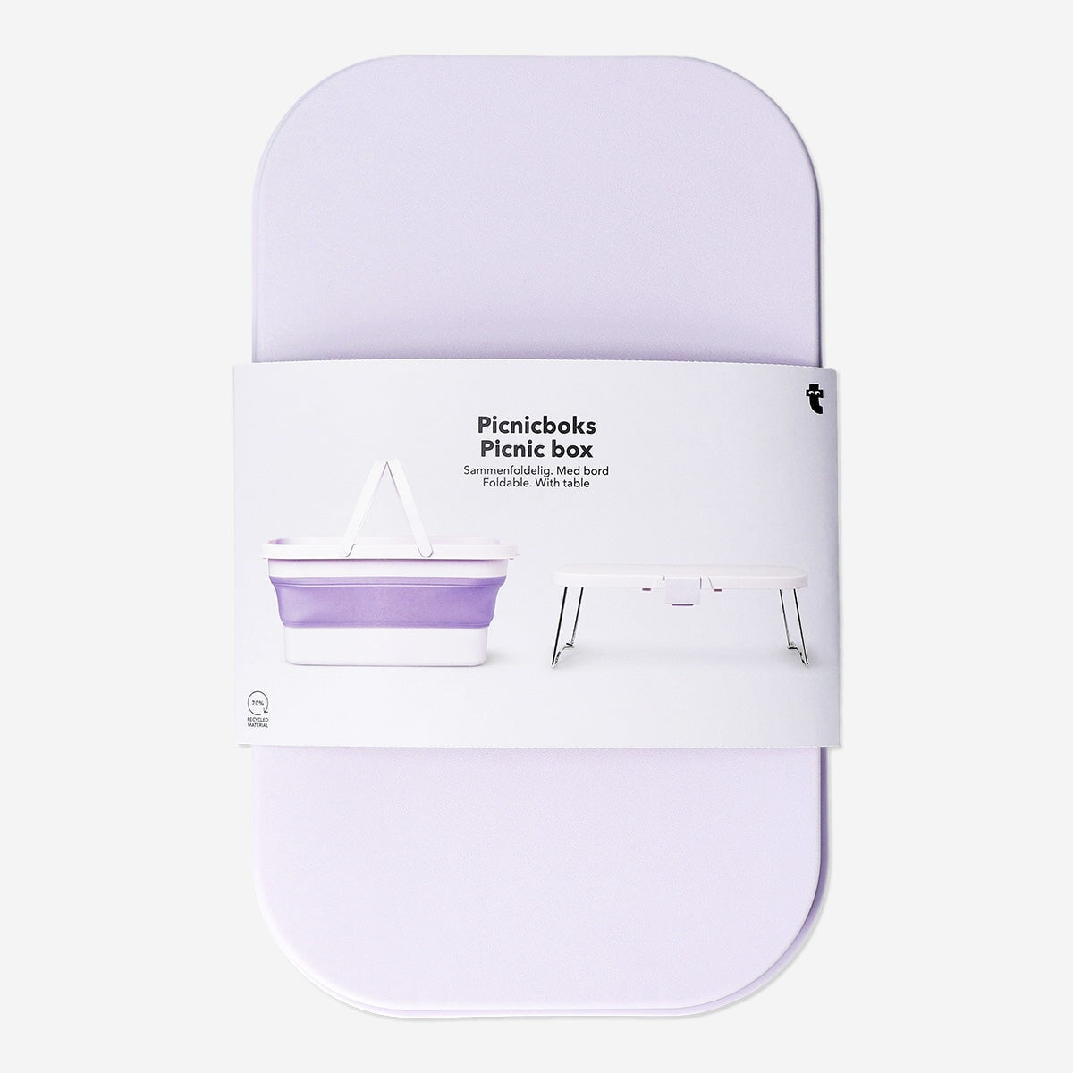 Foldable picnic box with table Leisure Flying Tiger Copenhagen 