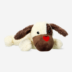 Fluffy dog-shaped pet toy from Flying Tiger Copenhagen, soft and plush leisure toy for dogs.